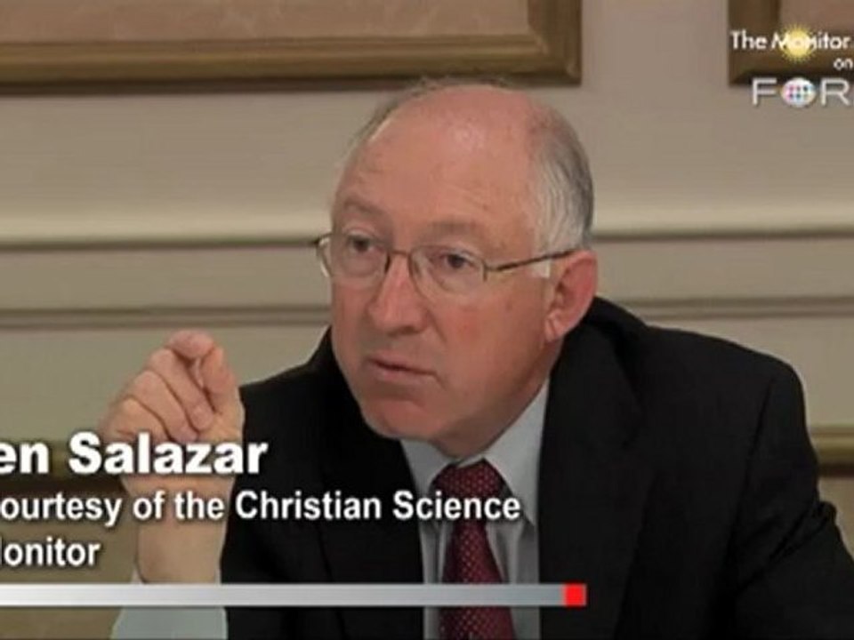 Salazar: Fracking a 'Necessary Part' of Energy Future