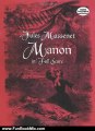 Fun Book Review: Manon in Full Score by Jules Massenet