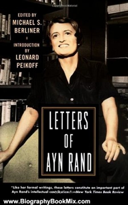 Biography Book Review: Letters of Ayn Rand by Ayn Rand, Leonard Peikoff