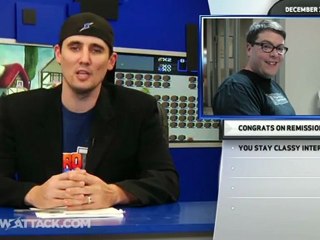 The Humble THQ Bundle Succeeds, The Ouya Coming to Developers Soon, No More Gold Nunchucks and a Buddy's Cancer Goes into Remission - Hard News Clip