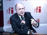 Bruno Le Roux, président du groupe socialiste à l’Assemblée nationale française, député PS de Seine-Saint-Denis