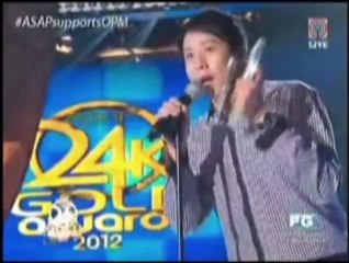 Richard Poon's ASAP 24K Gold Award for "I'll Be Seeing You" album