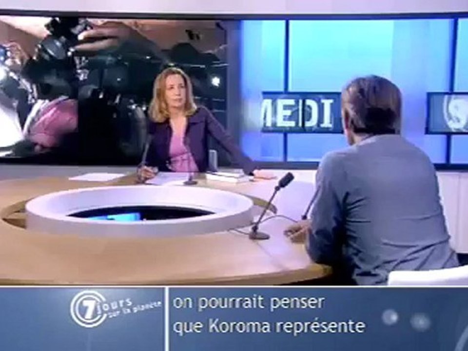 TV5 Monde Élections en Sierra Leone - Laurent Bonnet - auteur du roman Salone