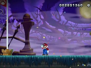 Soluce Mario Bros. U : Manoir froussard (5-Manoir) Part 1