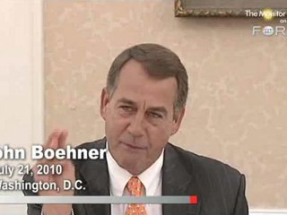 Minority Leader Boehner Says Don't Dismiss the Tea Party