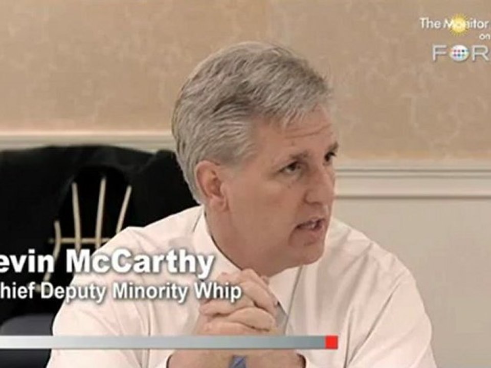 Rep. Kevin McCarthy: The Gulf Oil Spill Obama's Katrina?