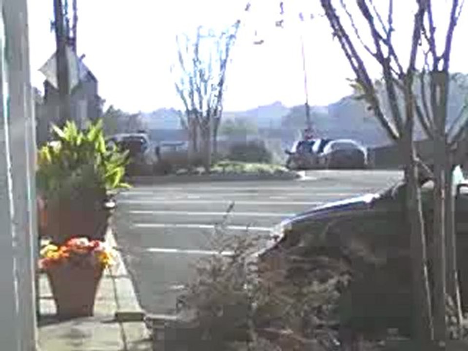 Norfolk Southern autorack east through Austell Ga.