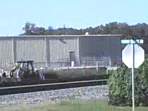 Norfolk Southern autorack train southeast through Austell Ga.