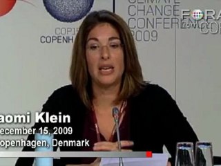 Klein Drags Climate Lobbyists Out of the Shadows at COP15