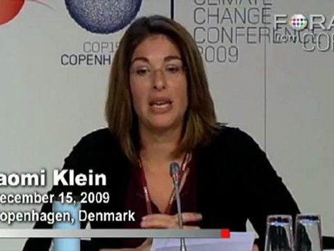 Klein Drags Climate Lobbyists Out of the Shadows at COP15