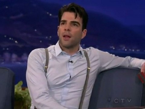 Zachary Quinto on Conan