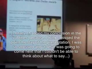 Final oral presentation - part 3