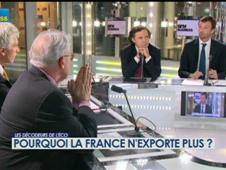03/12 BFM : Les décodeurs de l'éco - Pourquoi la France n'exporte plus ? 1/5