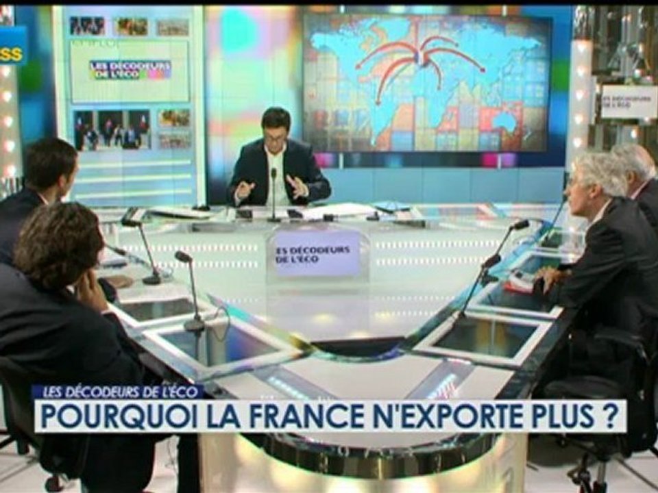 03/12 BFM : Les décodeurs de l'éco - Pourquoi la France n'exporte plus ? 4/5