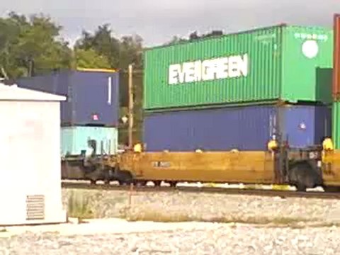 Norfolk Southern intermodal train southeast through Austell Ga.