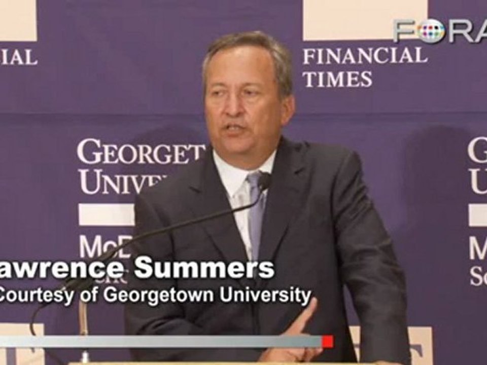 Summers: Financial Institutions Should Be Allowed to Fail