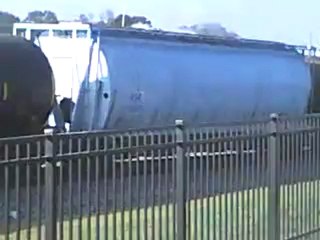 Norfolk Southern train meet in Austell Ga.