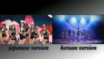 【Girls' Generation Genie】 Japanese Ver. vs Korean Ver.