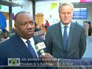 Rencontre du Président gabonais avec le Ministre britannique des investissements