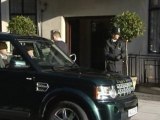 Prince William arrives at hospital