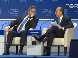 Felipe Calderon: Global Cooperation Key to Fixing Crisis