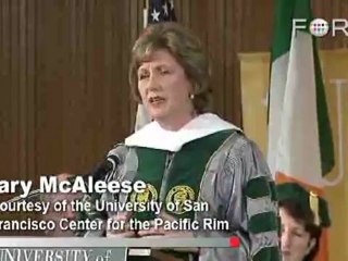 Irish President Mary McAleese: Building Peace & Community
