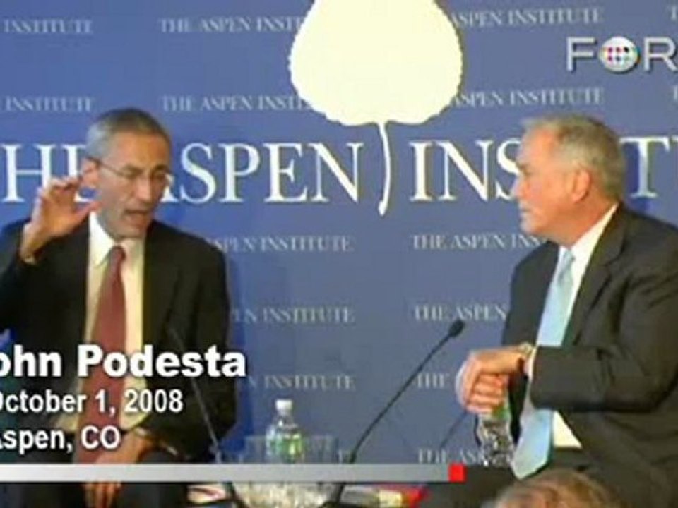 John Podesta Prioritizes Global Warming Over Terror