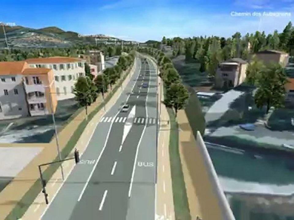 LINEA 4d : le secteur d'Allauch jusqu'à la fin du tracé