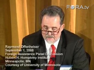 Ray Offenheiser Recommends Major Reforms for USAID