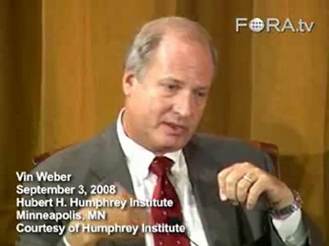 Vin Weber Projects Polls if McCain Had Beaten Cheney