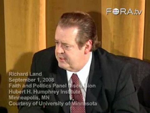 Richard Land Argues Marriage is Public, Not Personal