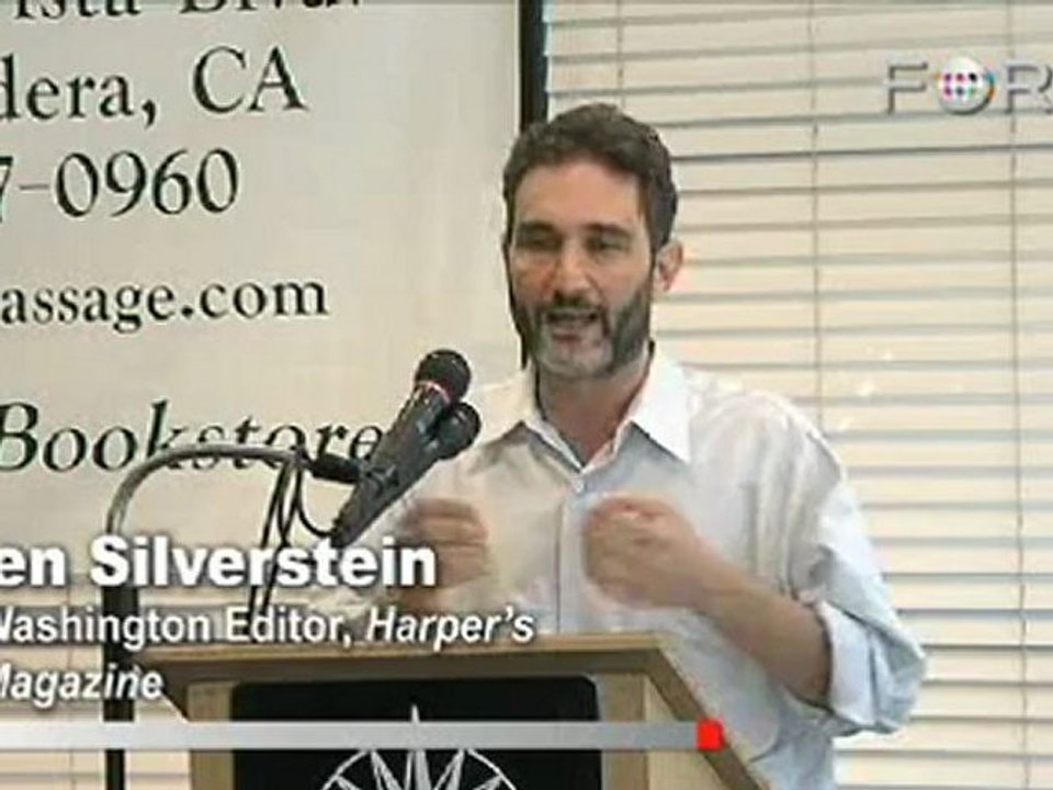 Silverstein Argues Federal Earmarks May Be Corrupt