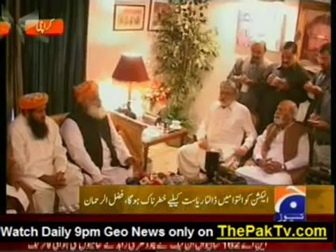 Geo News 9pm Bulletin - 4th December 2012 - Part 1