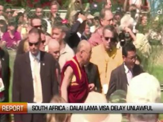 South Africa: Dalai Lama Visa Delay Unlawful