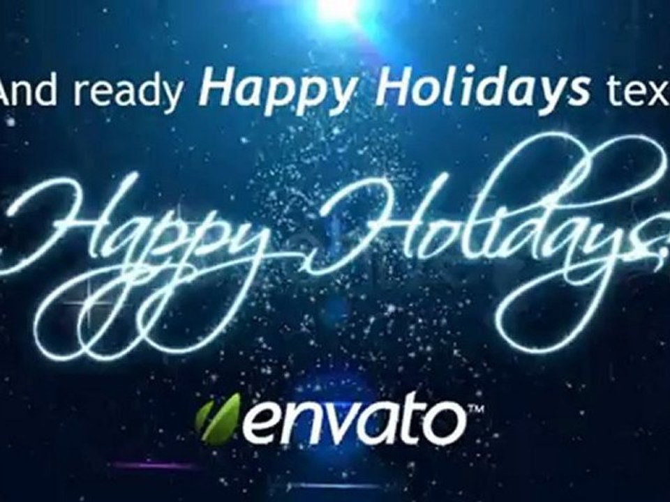 After Effects Template HD Magic Christmas