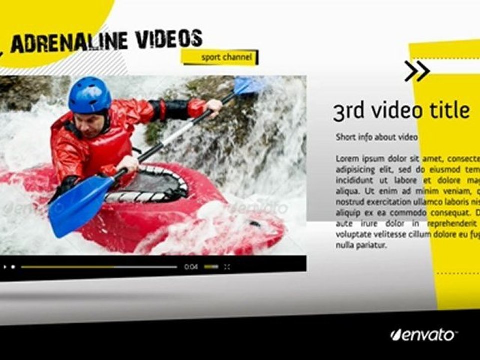 After Effects Template HD Sport Channel