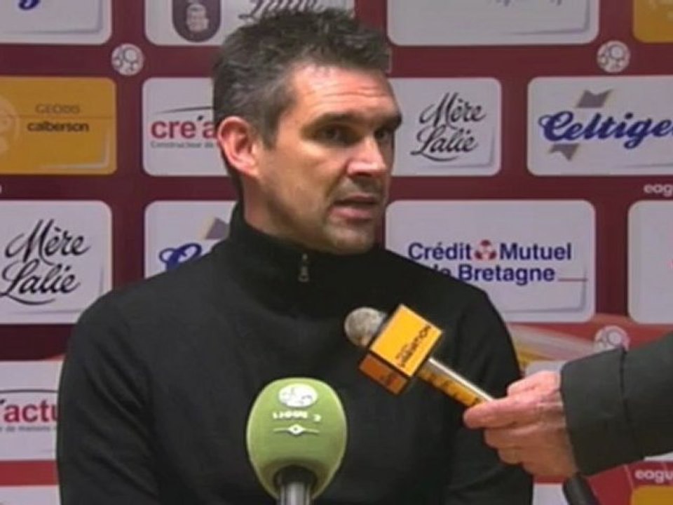 EAG Jocelyn Gourvennec après EAG-istres