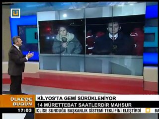 Download Video: istanbulda Fırtına Kilyos ve Şilede Gemi karaya oturdu Nihal Akça ve Samet Serhat Sarı Canlı yayında