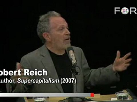 Robert Reich Advises Regulation of CEO Salaries