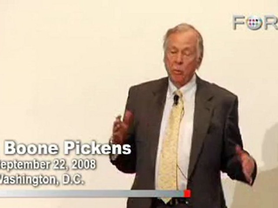 T. Boone Pickens - Domestic Energy Sources are Patriotic
