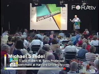 Michael Sandel Uses Aristotle to Defend Discrimination