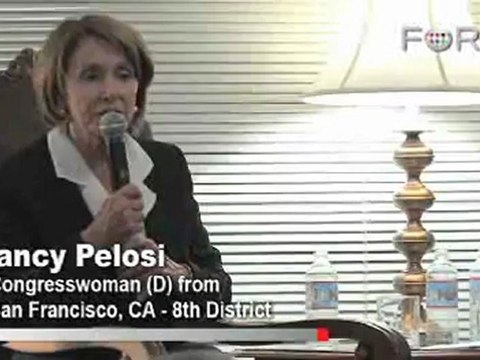Nancy Pelosi on the Strength of Women in Politics