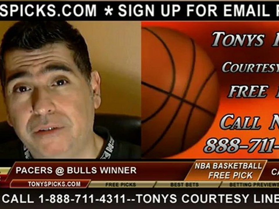 Chicago Bulls versus Indiana Pacers Pick Prediction NBA Pro Basketball Odds Preview 12-4-2012