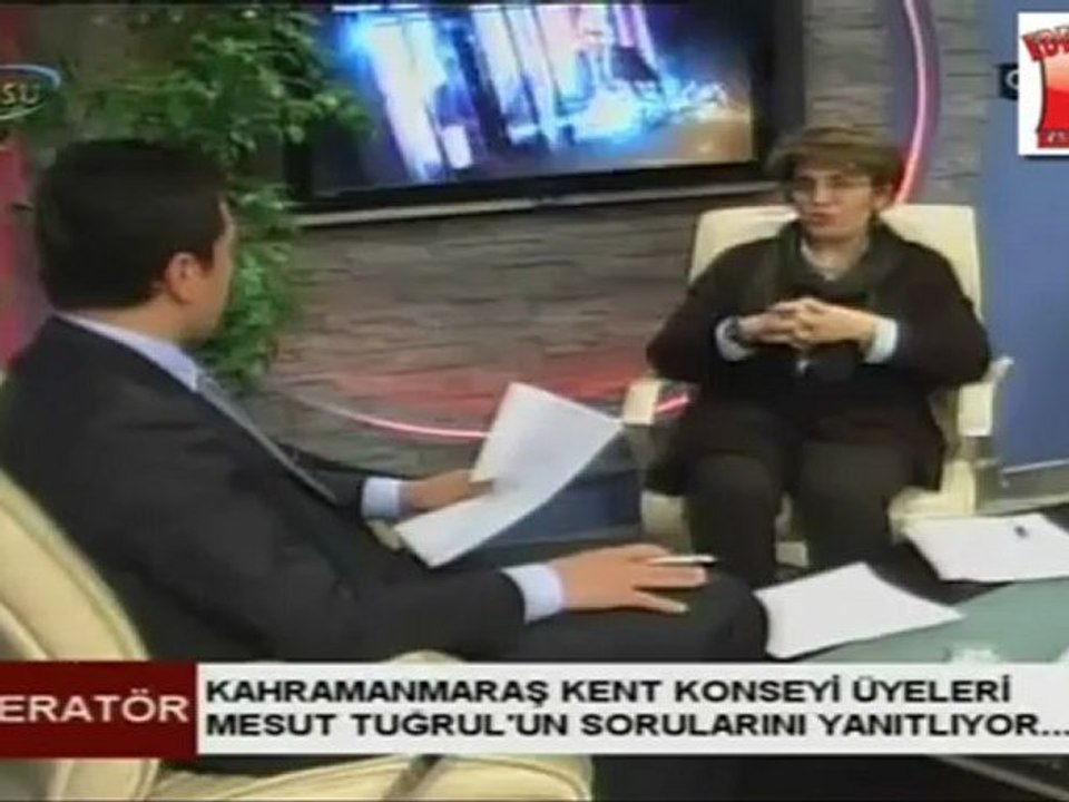 kent konsey 4Kahramanmaraş Kent Konseyi- AKSU TV Moderatör Programı 4. BÖLÜM