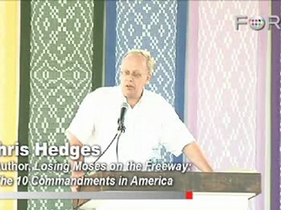 Chris Hedges Finds U.S. Culpable for Bosnian Genocide