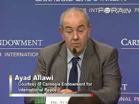 Ayad Allawi Recalls the Iraq/Kirkuk Issue