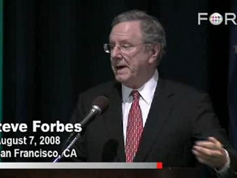 Steve Forbes Slams Federal Income Tax, Advocates Flat Tax