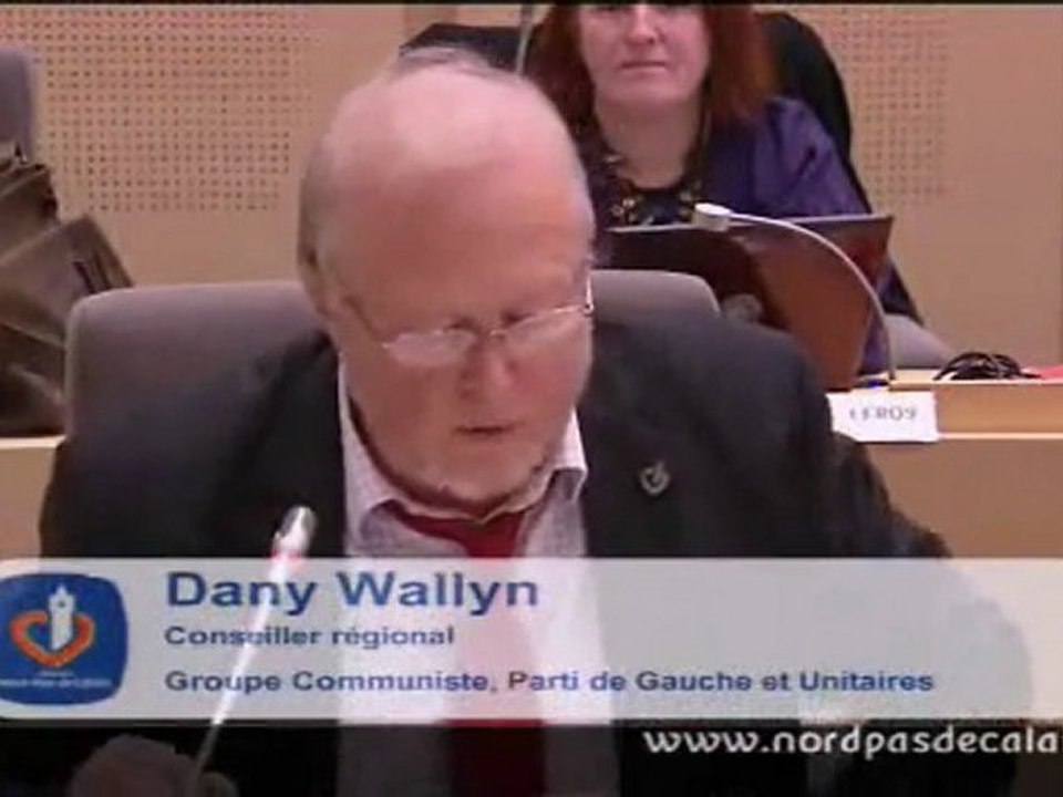 Intervention Dany Wallyn Arcelor Mittal 30-11-12