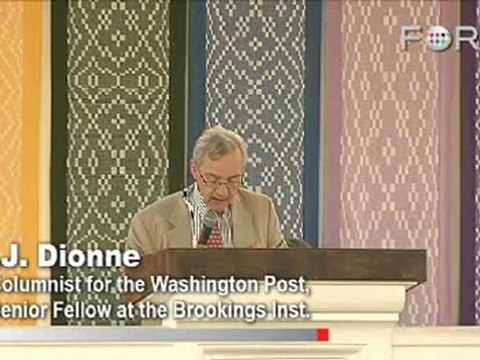 E.J. Dionne on Religion and Humility