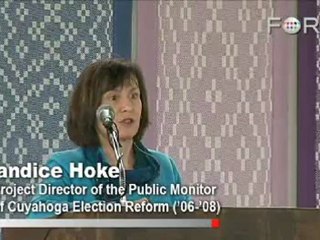 Candice Hoke on Problems in Ohio with the 2004 Election